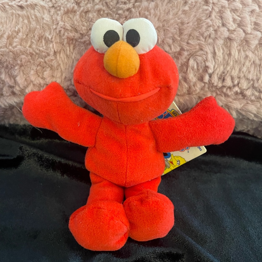 Vintage Sesame Street Elmo Bean